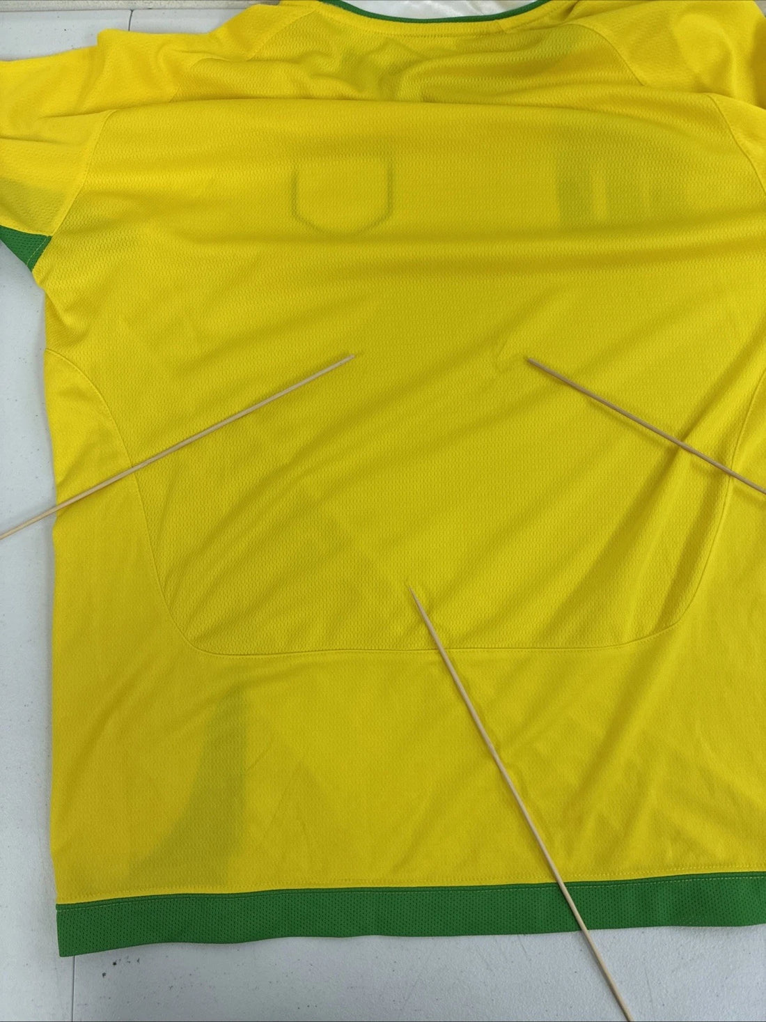 Brazil Fila Soccer Football Jersey Size Large