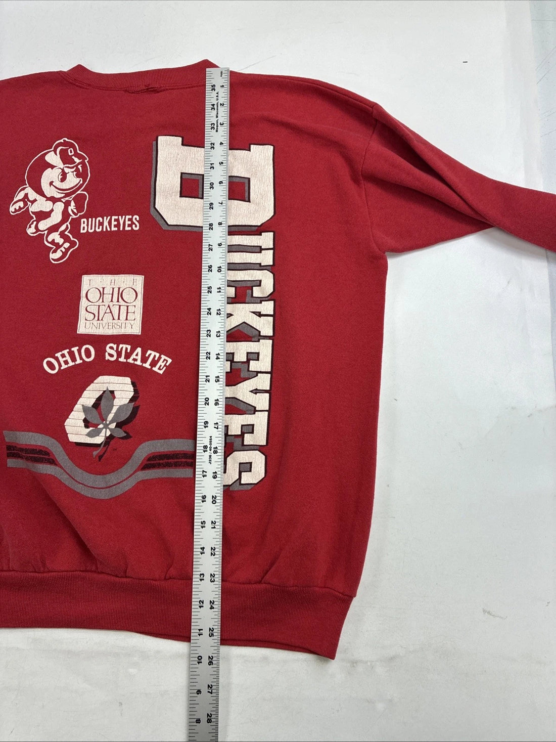 Vintage Ohio State Buckeyes Crewneck Sweatshirt Size Large NCAA