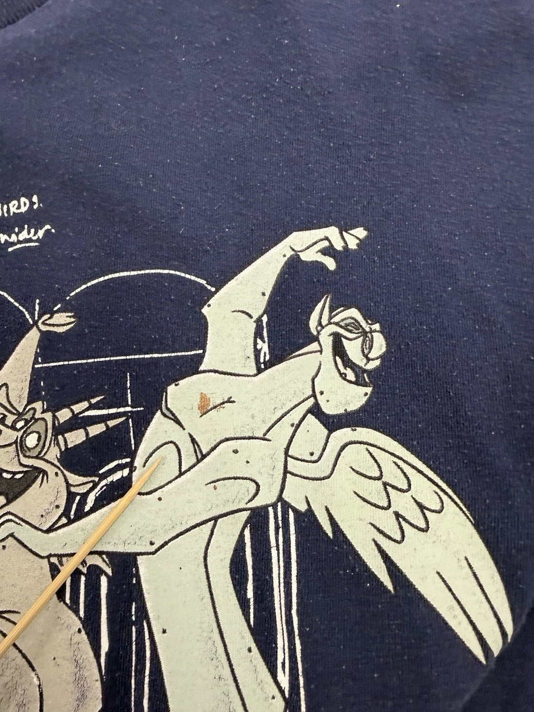 Vintage Hunchback Of Notre Dame Disney Living On The Edge T-Shirt Size XL 90s