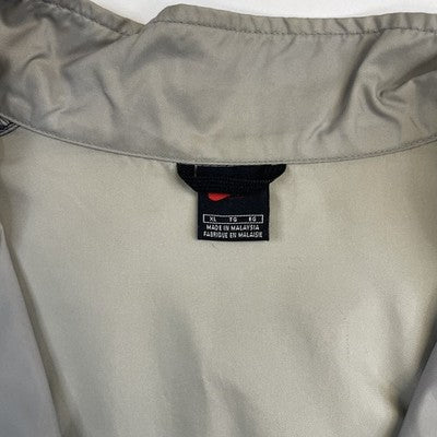 Vintage Nike Windbreaker Light Jacket Size XL Gray