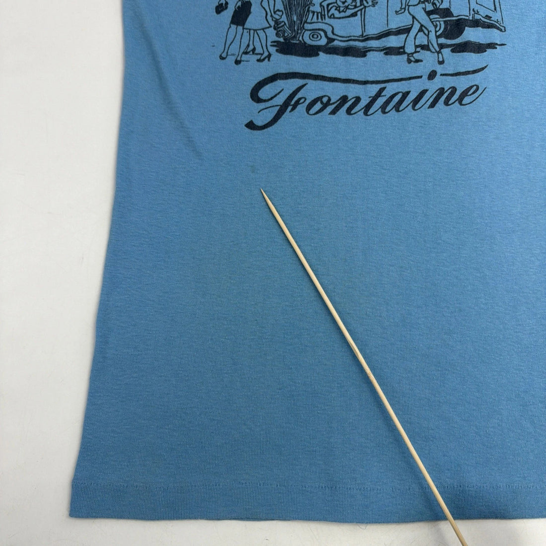 Vintage Fontaine Acadian T-Shirt Size Large 80s
