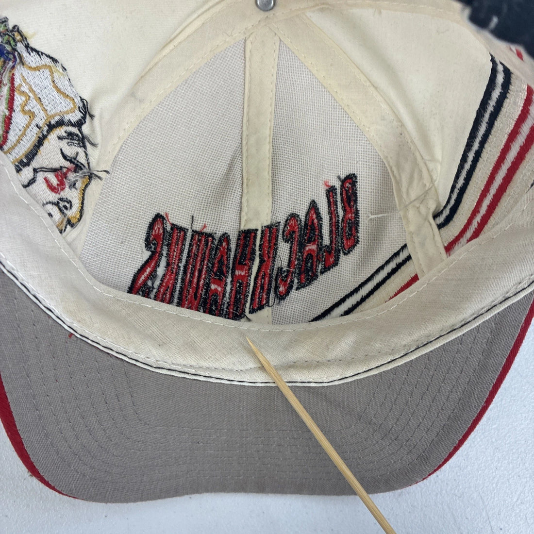 Vintage Chicago Blackhawks Snapback Hat OSFA NHL