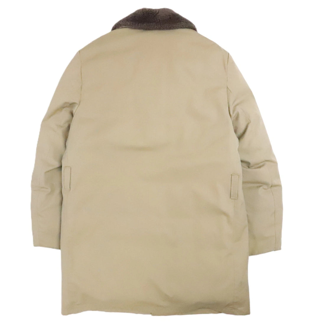 Vintage Woolrich Parka Coat Jacket Size 44 Lamb Collar