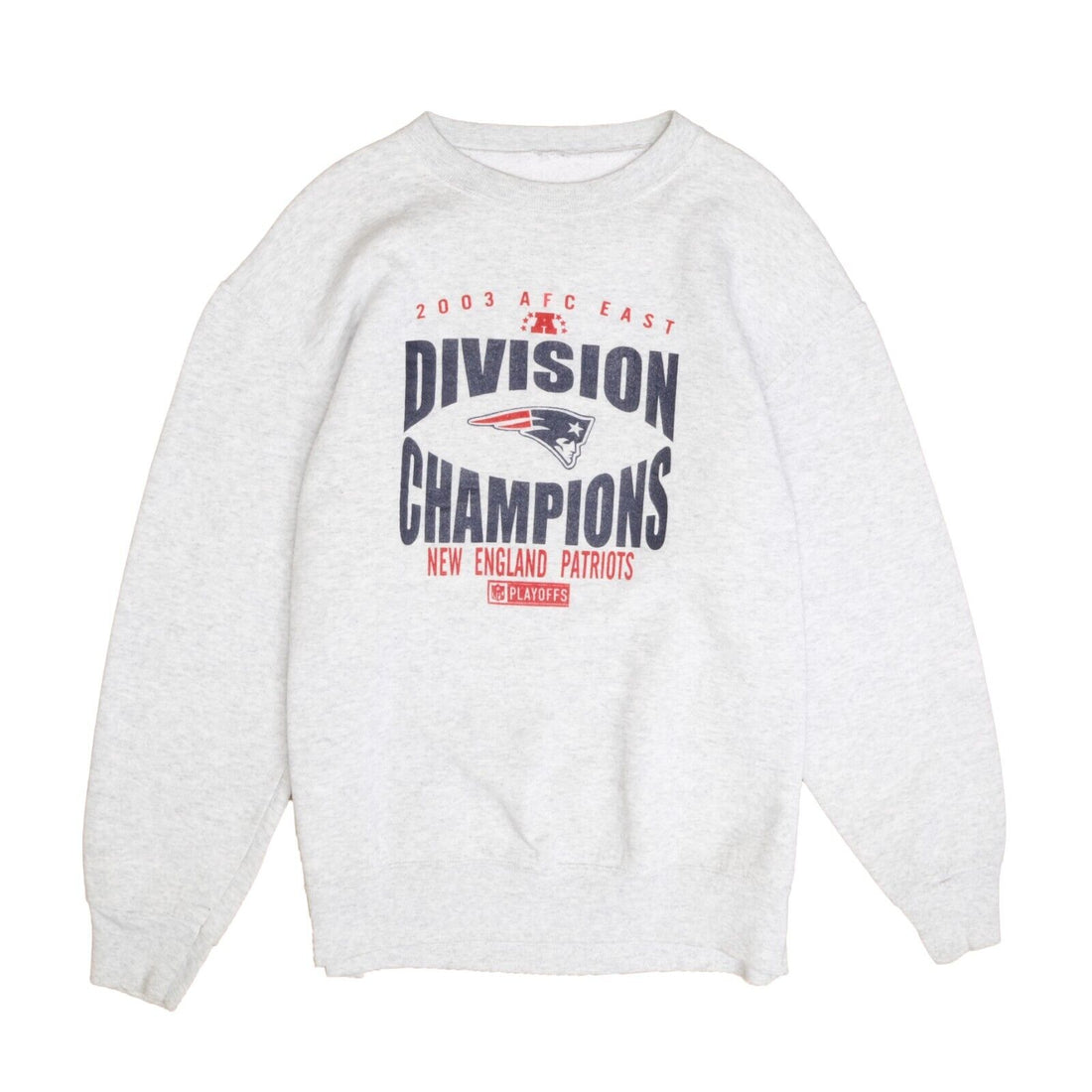 Vintage New England Patriots Champs Crewneck Sweatshirt Size 