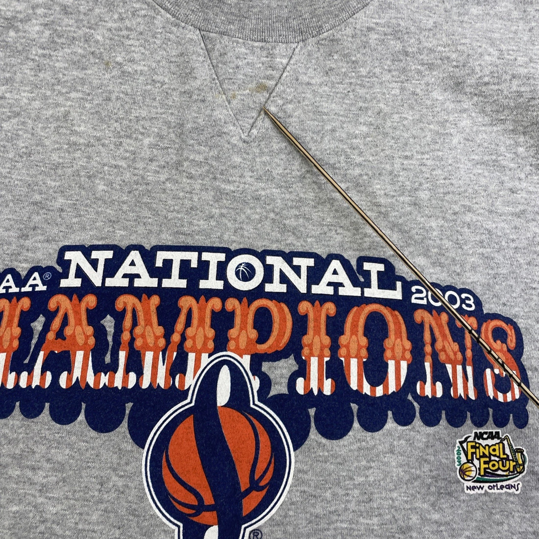 Vintage NCAA Final Four National Championship Sweatshirt Size Large 2003