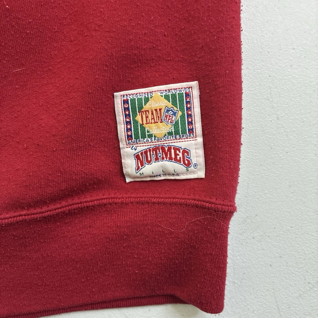 Vintage Washington Redskins Nutmeg Sweatshirt Crewneck Size Large 90s NFL