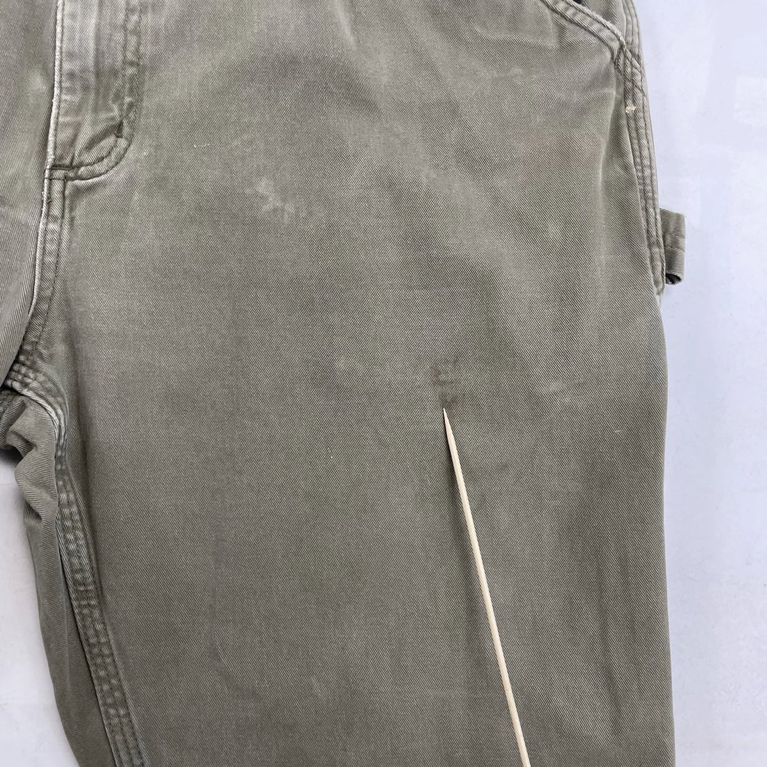Carhartt Carpenter Work Pants Size 38 X 30 Green