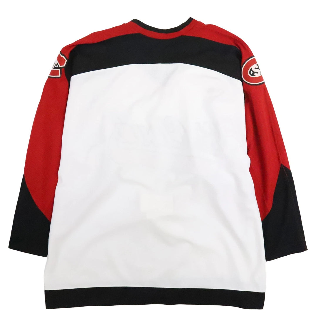 St. Cloud State Huskies Authentic Hockey Jersey Size 58 Fight Strap WCHA