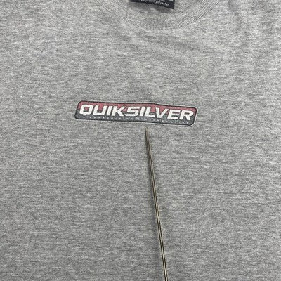 Vintage Quiksilver T-Shirt Size Large Gray