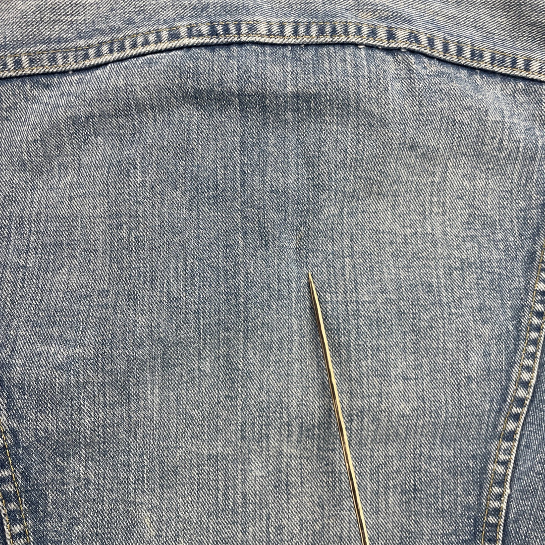 Vintage Lee Denim Trucker Jacket Size XS PATD-153438 70s 80s