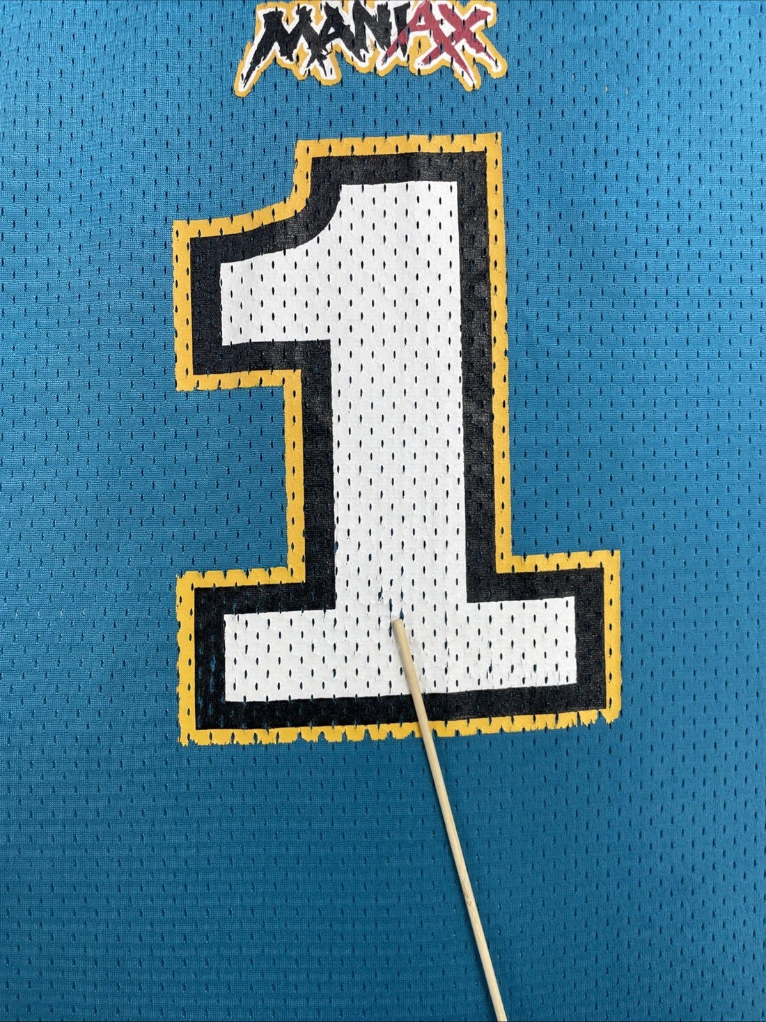 Vintage Memphis Maniax Champion Football Jersey Size 48 XFL