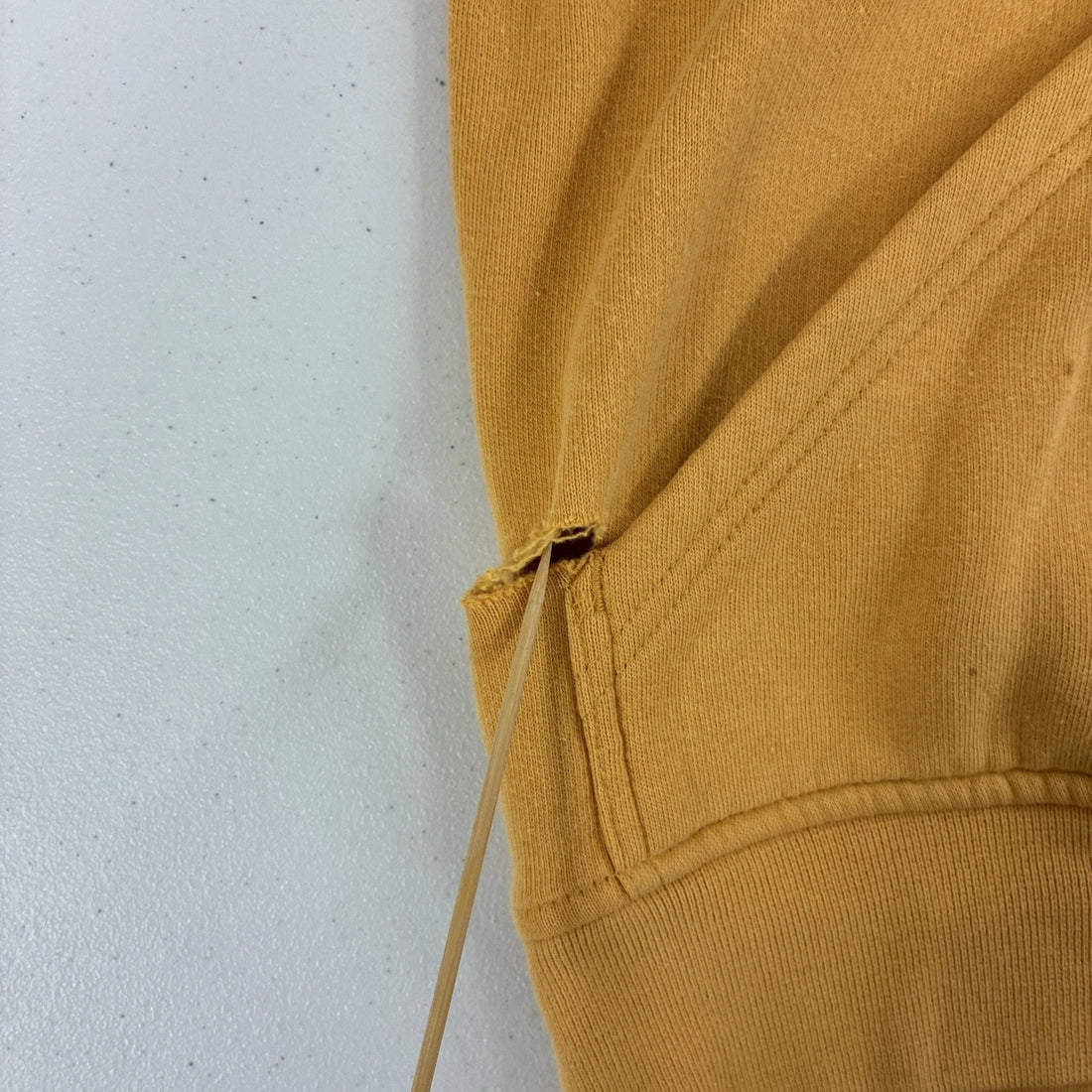 Vintage Nike Sweatshirt Hoodie Size Large Yellow Swoosh