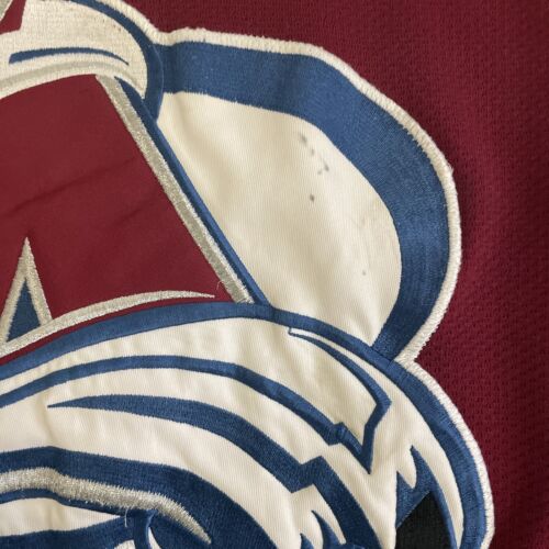 Vintage 90s sold Colorado Avalanche Sewn Hockey Jersey Starter XL