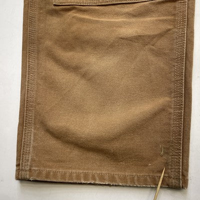 Carhartt Canvas Carpenter Double Knee Work Pants Size 36 X 30 Brown