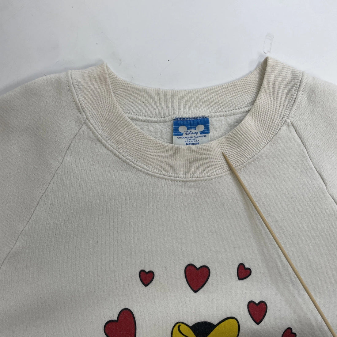 Vintage Minnie Mouse Disney Crewneck Sweatshirt Size Medium 80s 90s