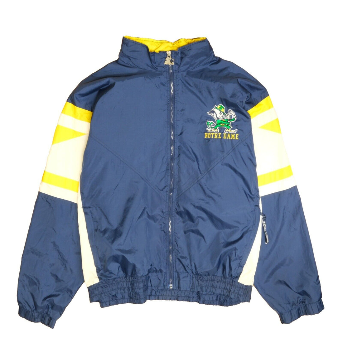 Vintage Notre Dame Fighting Irish Starter Light Windbreaker Jacket Size XL NCAA