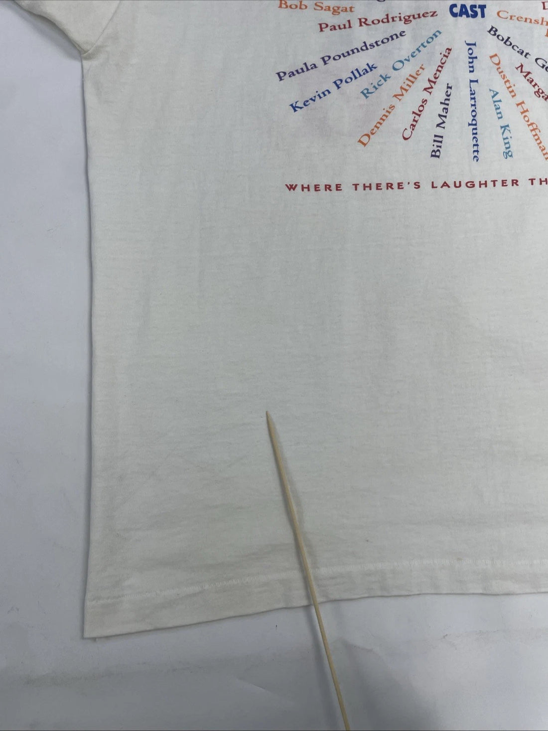 Vintage Comic Relief VI T-Shirt Size XL Comedy Robin Williams Whoopi Goldberg