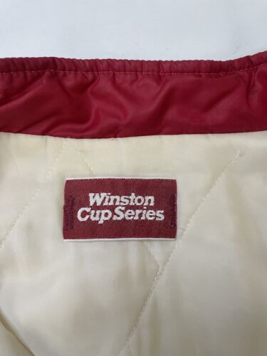 Vintage NASCAR Winston Cup Daytona Racing Bomber Jacket Size Large