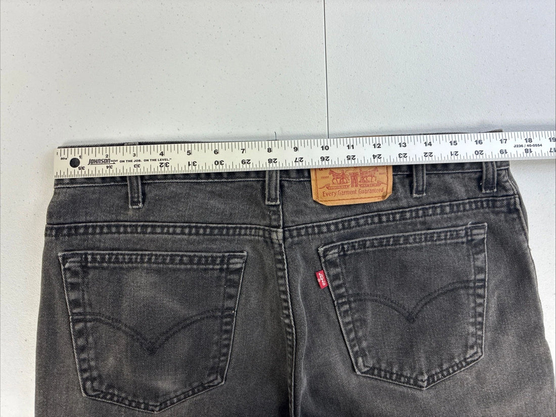 Vintage Levi's 516 Denim Jeans Pants Size 36 X 30 50516 0260 Black