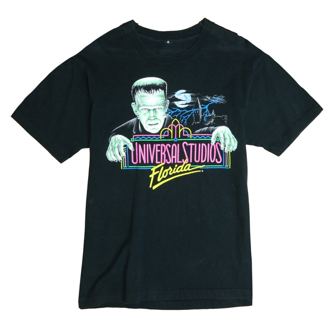 Vintage Frankenstein Universal Studios Florida T-Shirt Size Large 90s
