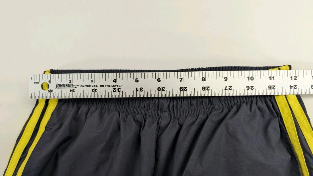 Adidas Nylon Track Pants Size Small Striped