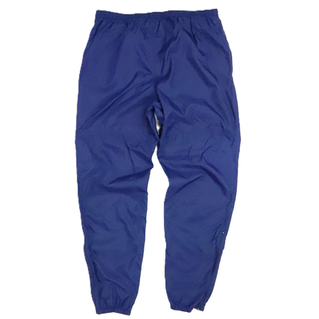 Vintage Nike Nylon Track Pants Size Large Blue