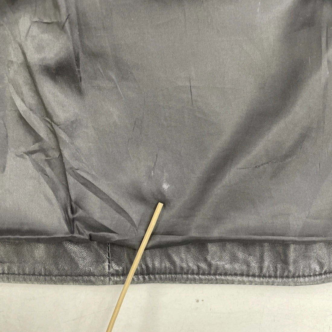 Danier Leather Coat Jacket Size Small Black