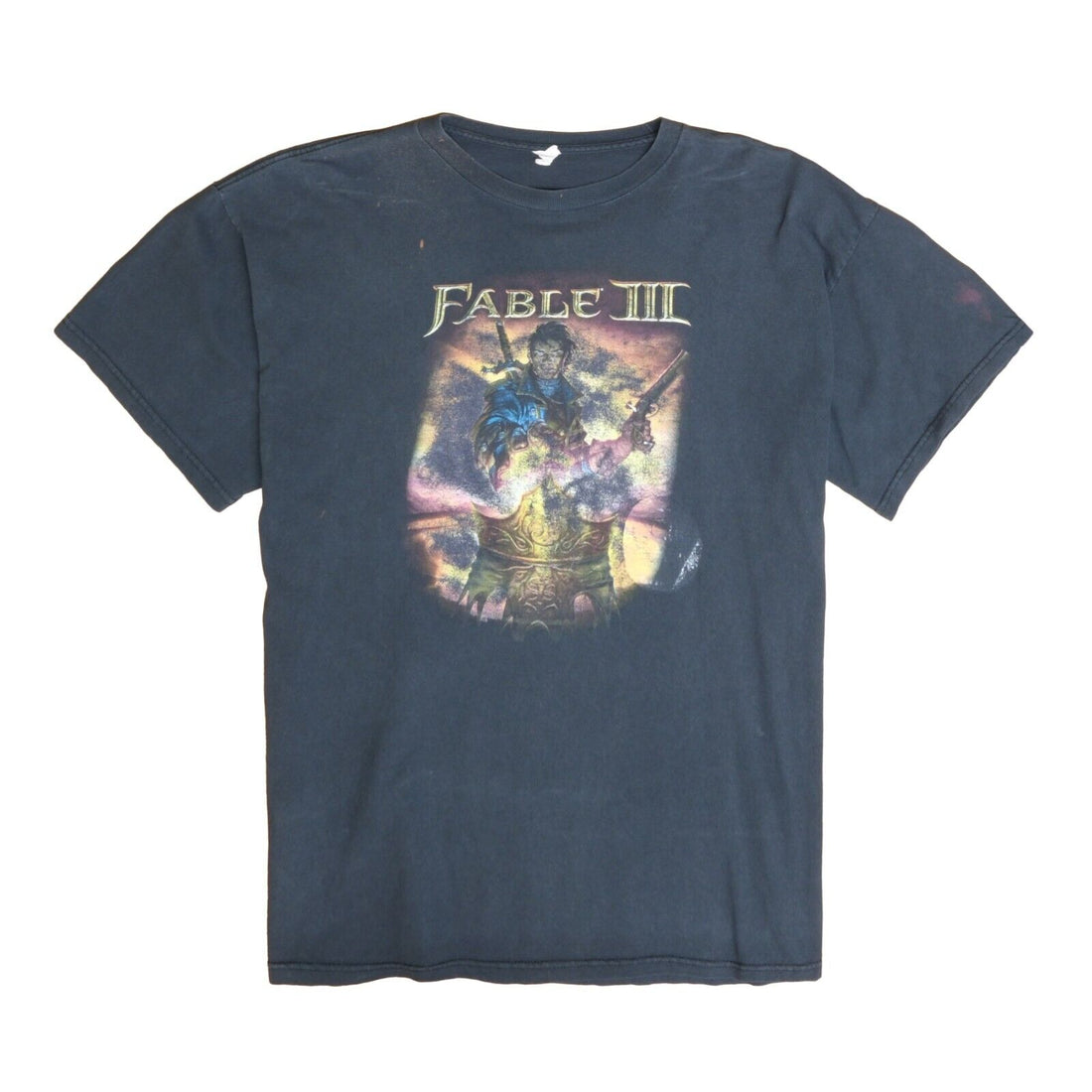 Vintage Fable III Xbox 360 T-Shirt Size XL Video Game Promo
