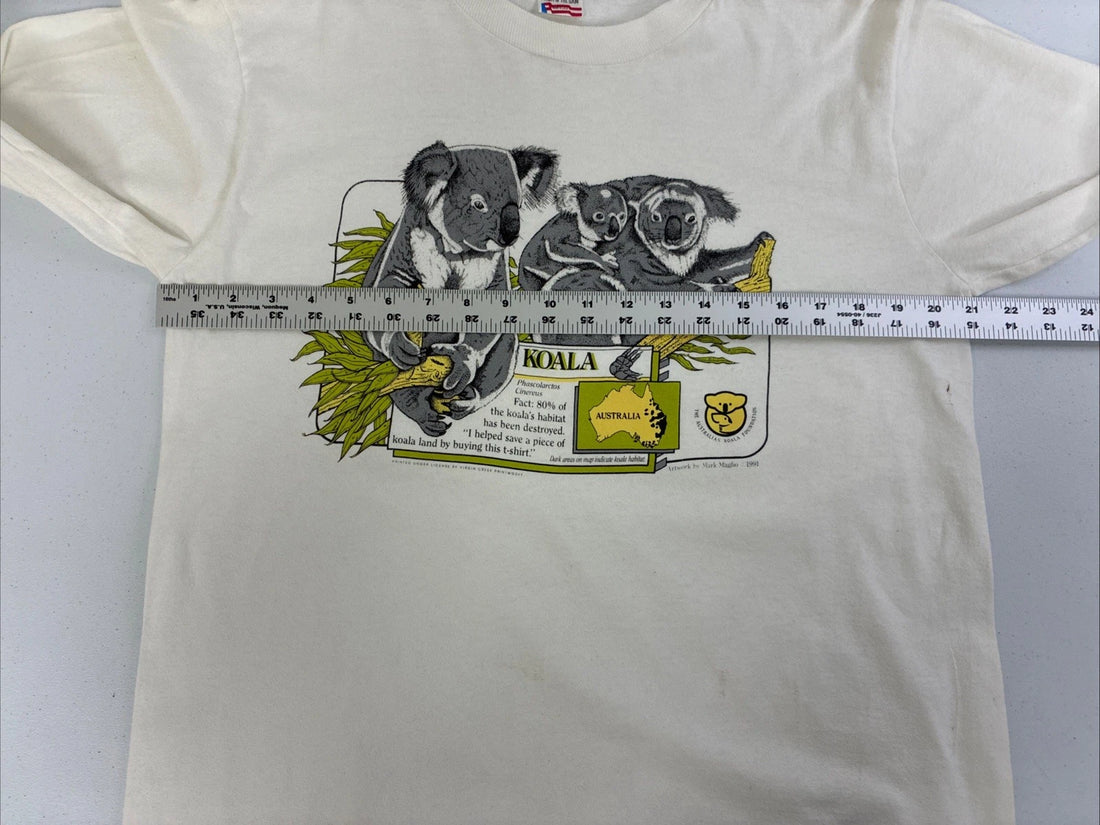 Vintage Koala Australia Long Sleeve T-Shirt Large Nature 90s