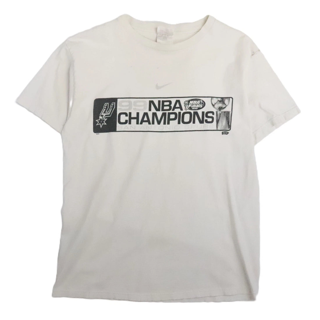 Vintage San Antonio Spurs 1998 NBA Champions Nike T-Shirt Size Medium