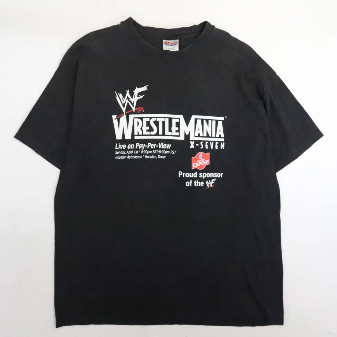 Vintage Wrestlemania 17 Promo Wrestling T-Shirt Size XL WWE WWF