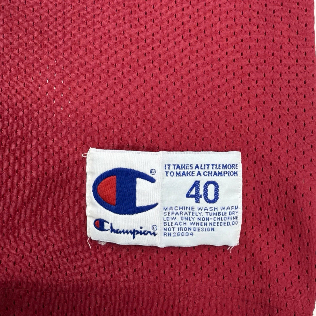 Vintage Arizona Cardinals Thomas Jones Champion Jersey Size 40 NFL