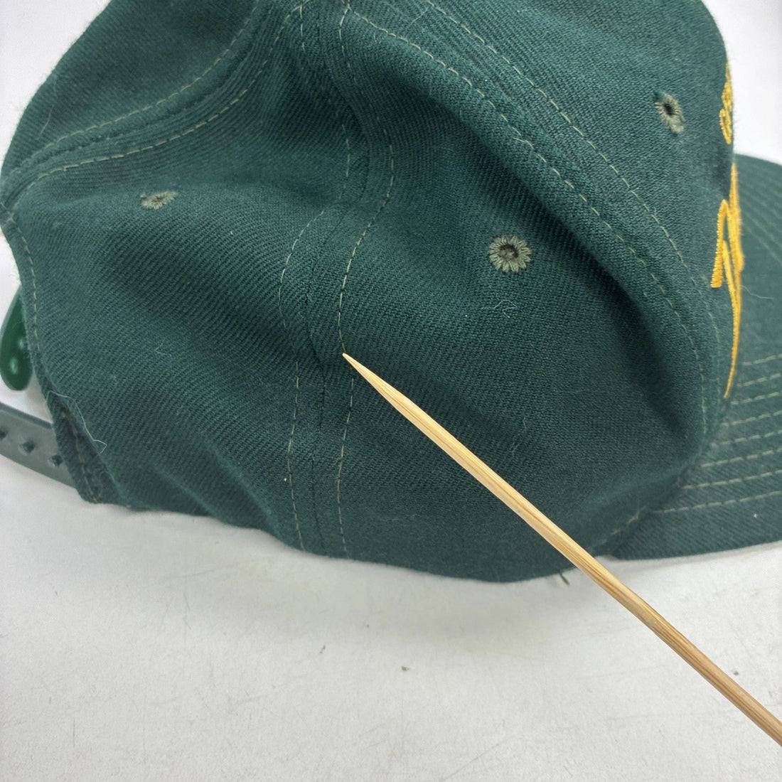 Vintage Green Bay Packers Script Wool Snapback Hat Cap OSFA NFL