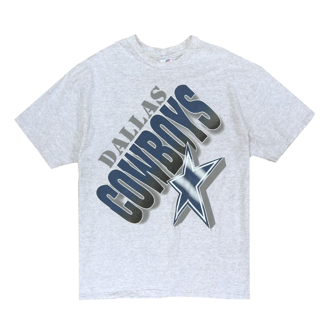 Vintage 00s Stone Dallas Cowboys T-Shirt - X-Large Cotton– Domno