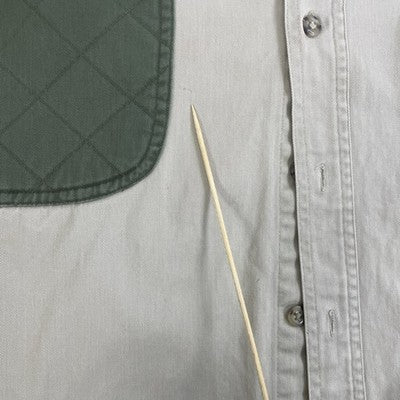 Vintage Woolrich Button Up Shirt Size XL Beige