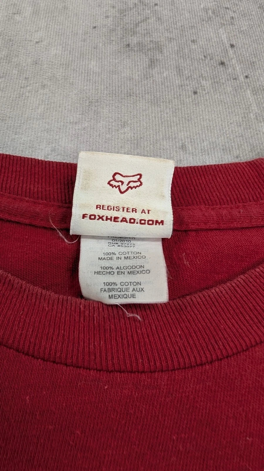 Vintage Fox Racing T-Shirt Size XL Y2K