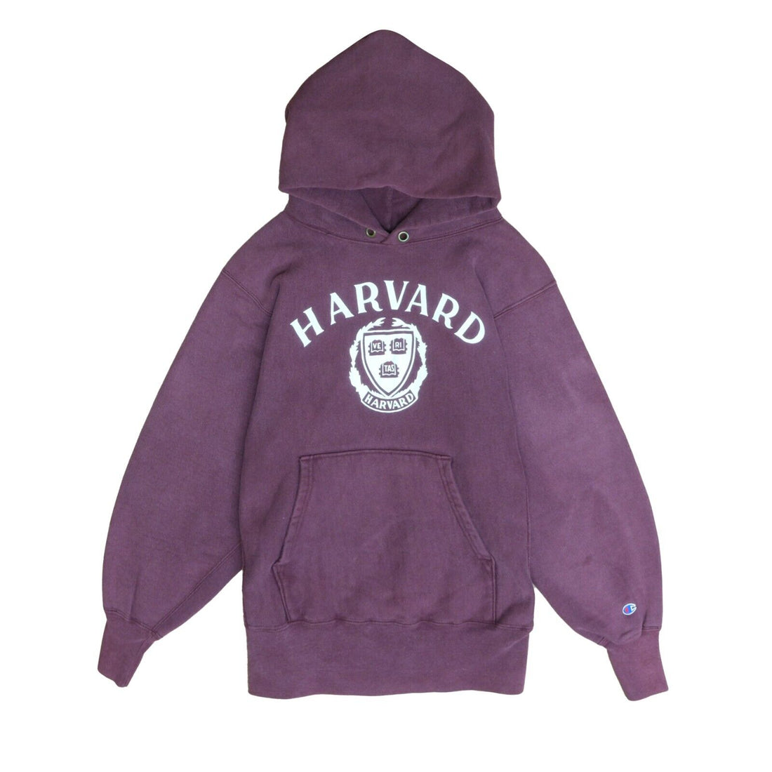 Vintage Harvard Crimson Champion Reverse Weave Sweatshirt Hoodie Medium 90s NCAA