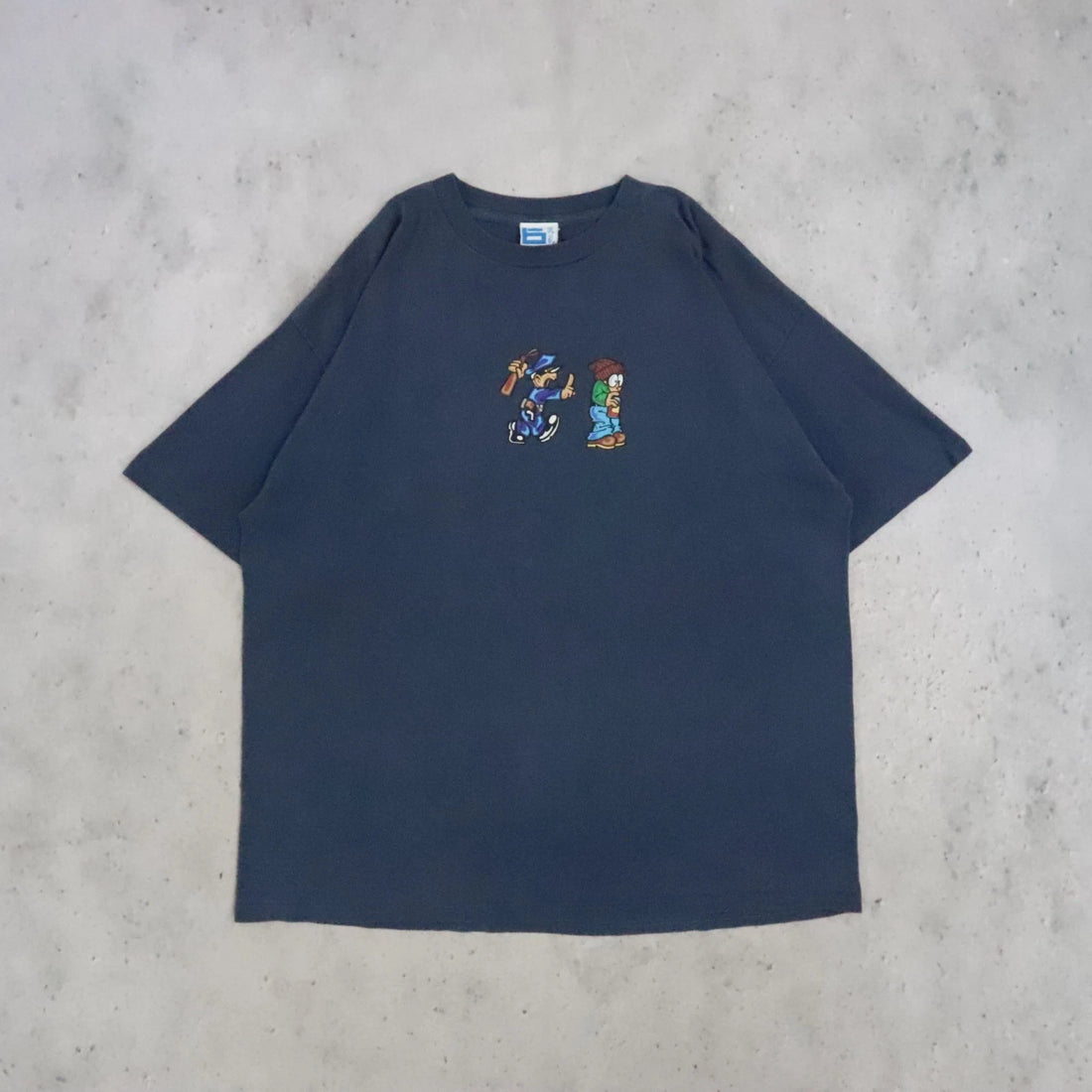 Vintage Breakdown Graffiti Skate T-Shirt Size 2XL Y2K