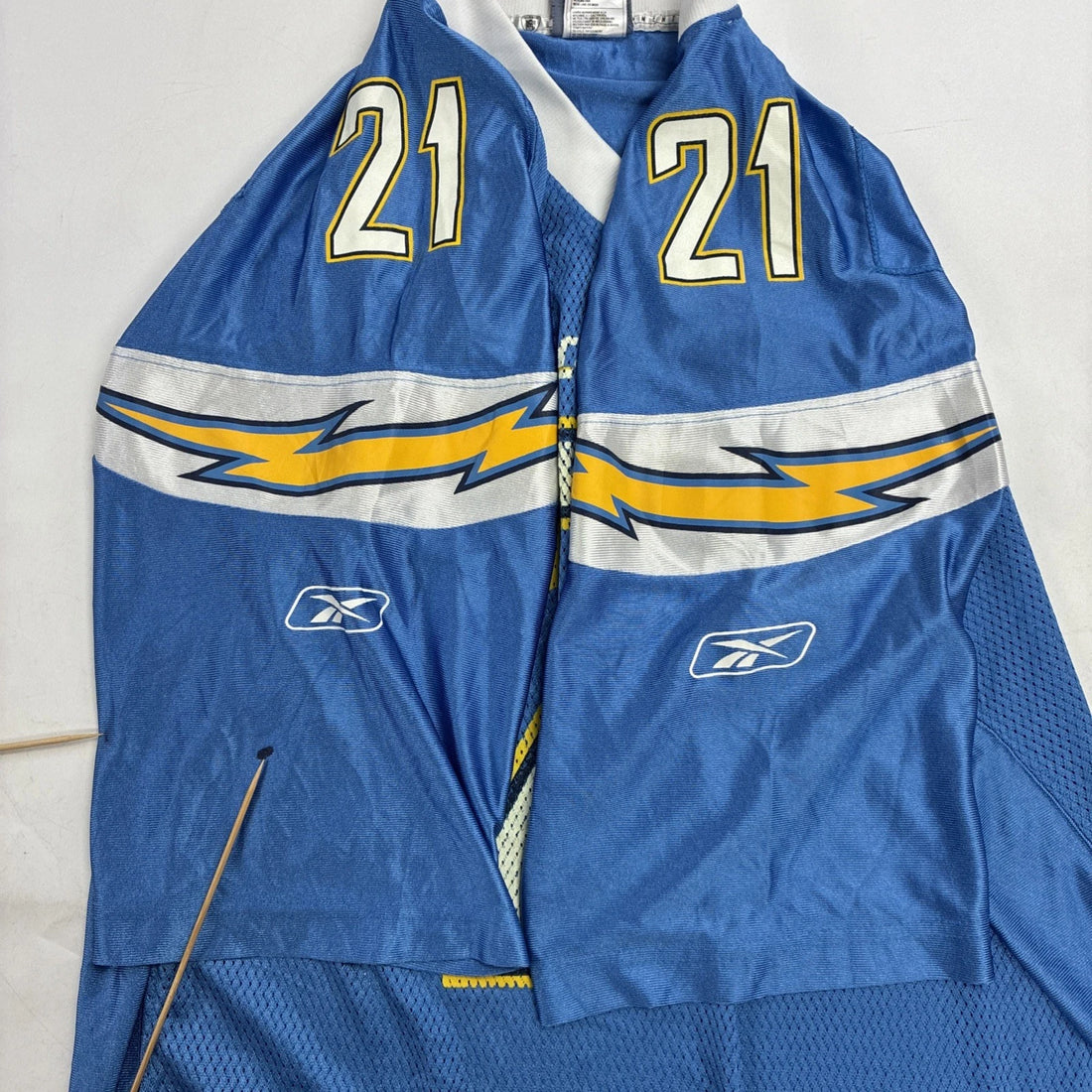 Vintage San Diego Chargers LaDainian Tomlinson Reebok Jersey Size Large NFL
