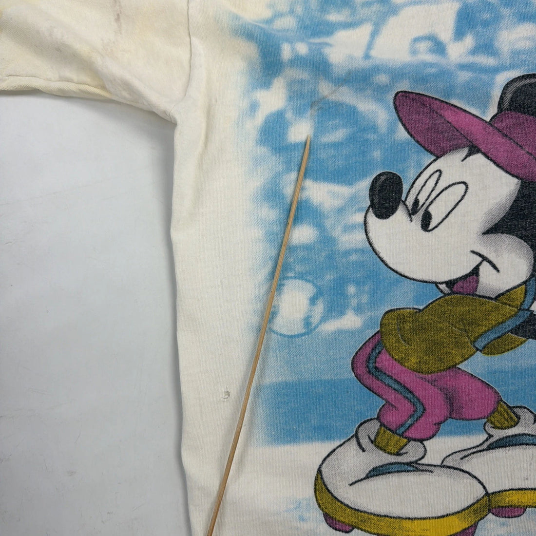 Vintage Mickey Mouse Baseball Disney T-Shirt Size Large 90s