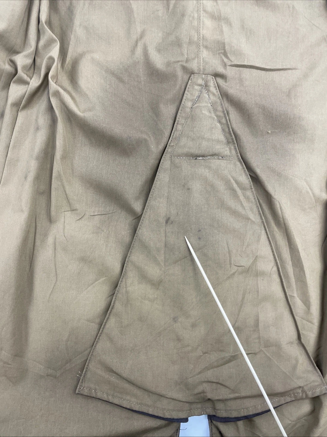 C.C. Filson Waxed Duster Coat Jacket Size Small Mahogany