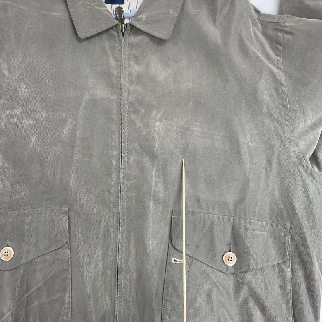 Vintage Nautica Harrington Bomber Jacket Size XL Green