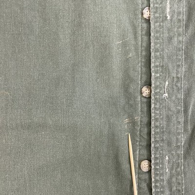 L.L. Bean Button Up Shirt Size Large Green