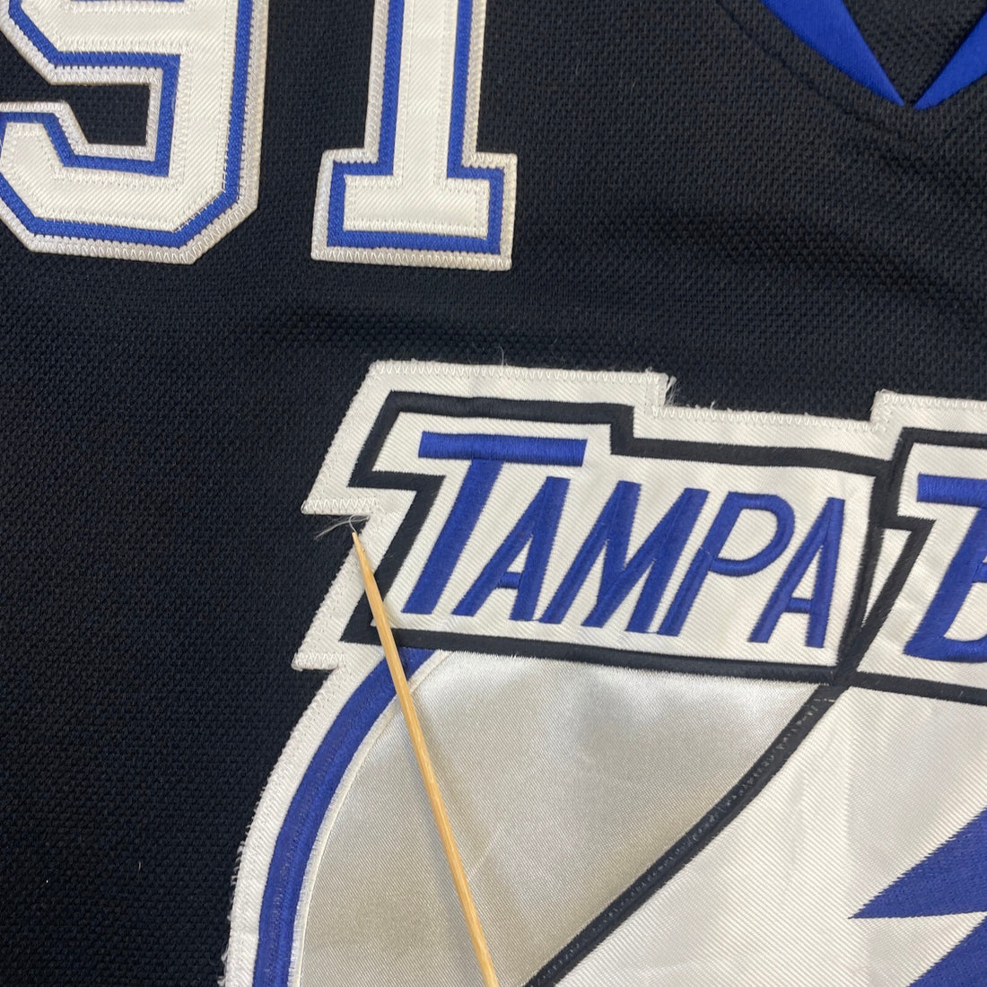 Tampa Bay Lightning Steven Stamkos Authentic Reebok Jersey Size 48 NHL
