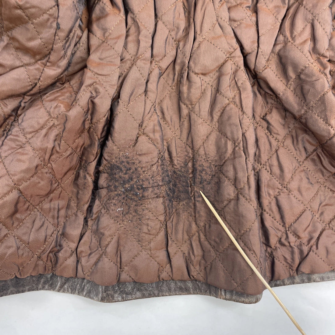 Oakwood Classic Leather Coat Jacket Size Large Brown