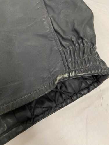 Vintage Fanshawe College Engineering Leather Varsity Jacket Size 44 90s