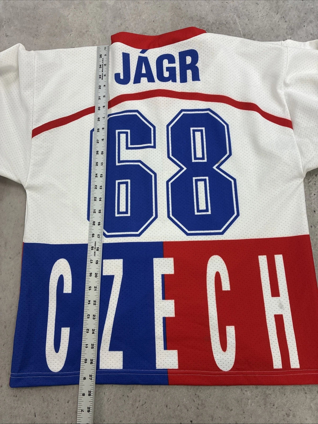 Vintage Czech Republic Jaromir Jagr Hockey Jersey Size Small
