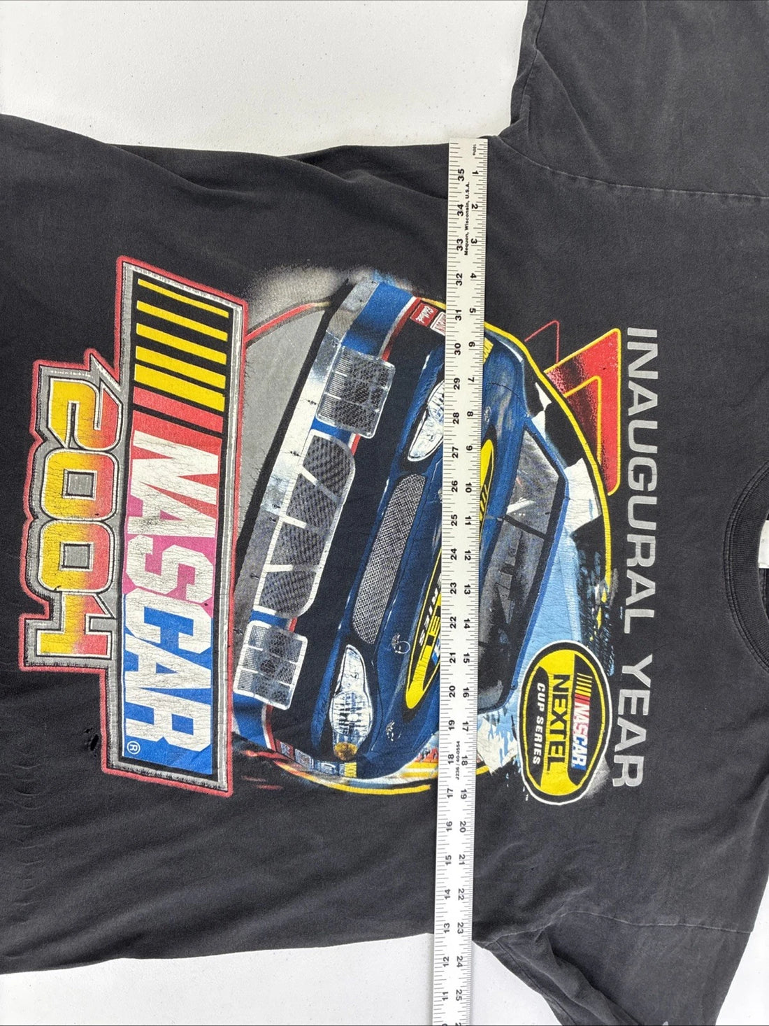 Vintage NASCAR Inaugural Year Racing T-Shirt Size XL 2004