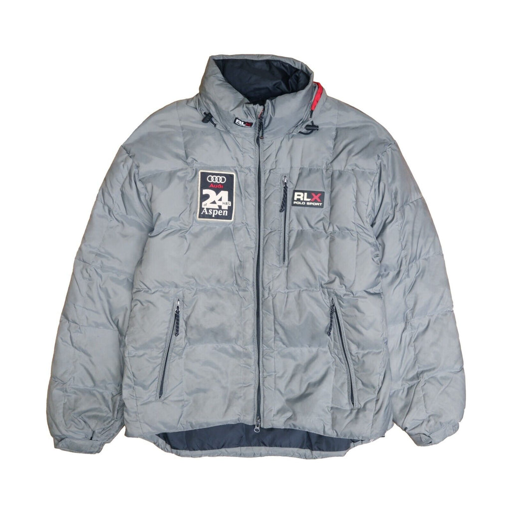 Vintage Polo Sport Ralph Lauren RLX Audi 24 Hours of Aspen Puffer