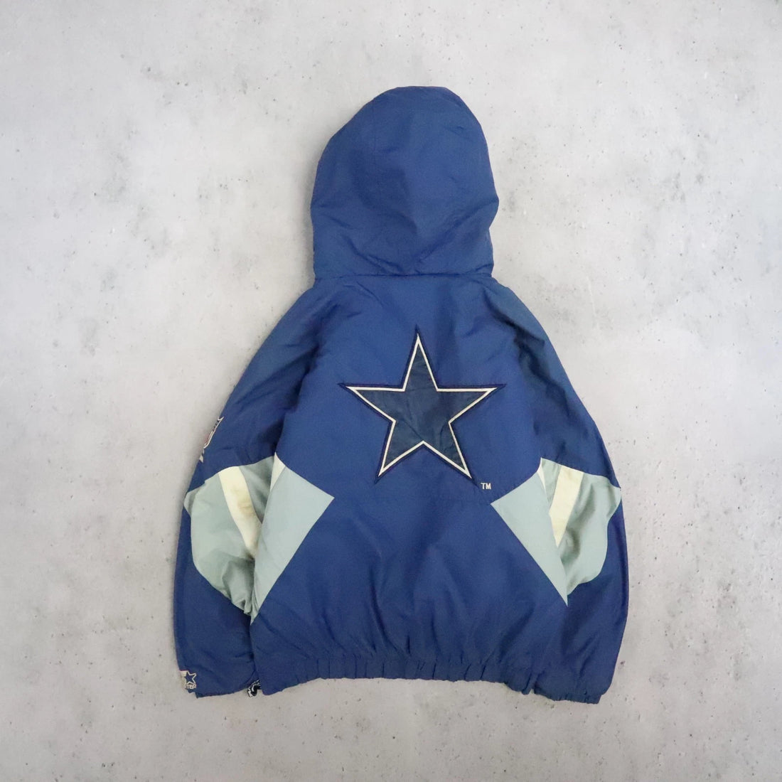 Vintage Dallas Cowboys Starter Puffer Jacket Size Medium NFL